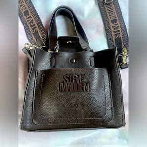 Steve Madden Brown Blivonia Small Crossbody Purse